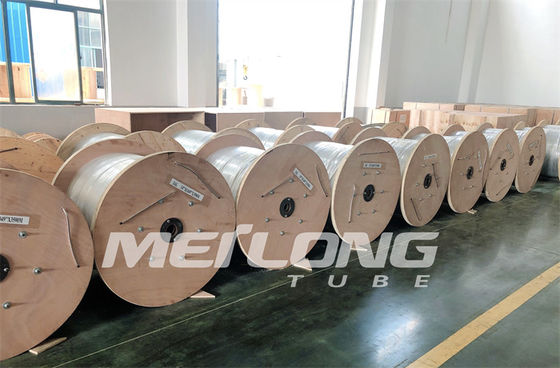 Línea en espiral tubos capilares de la inyección de la tubería del capilar de Inconel 625 de los ss para Wells geotérmico