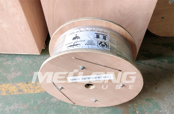 Bobina de acero de acero inoxidable del tubo de la bobina de la fuerza 3 8 de alta resistencia 12000 metros