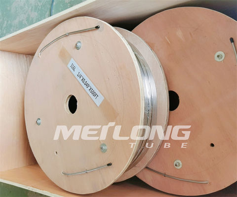 superficie brillante altamente limpia de la tubería del 12000M Nickel Alloy Tubing Inconel 718
