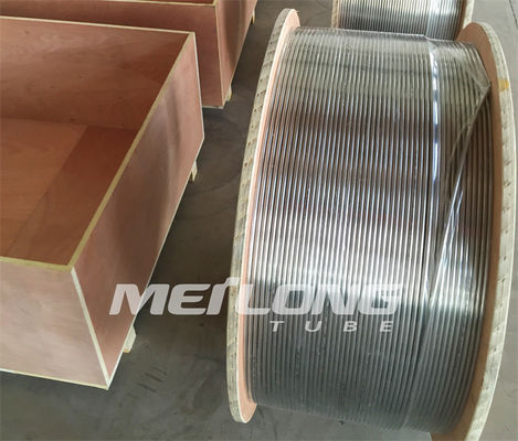 3 / 8&quot; Od X 0,065&quot; línea geotérmica de la inyección del martillo de la tubería del peso arrolló el metal