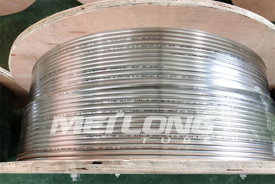 1 / 2&quot; OD X 0,065&quot; duplex geotérmico 2205 de la tubería del martillo de la tubería de la aleación de níquel