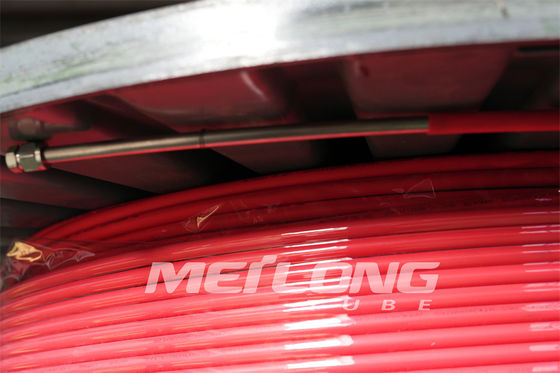 Línea de control encapsulada del duplex 2205 Santoprene TPV el 1/2 ' OD X 0,065&quot; PESO