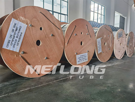 Tubería capilar de alta presión de acero inoxidable de la inyección química del tubo capilar de Incoloy 825