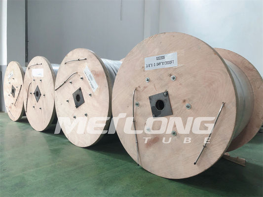 Línea química línea de la inyección del NACE MR0175 316L de control encapsulada inconsútil
