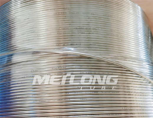 ASTM A789 recoció la línea de control hidráulica 1 tubería inoxidable de la bobina 2 para el martillo