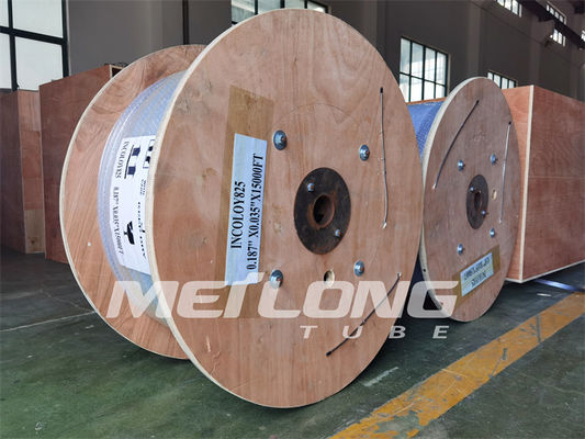 Tubo capilar de paredes delgadas de acero inoxidable Eddy Current Tested Annealed de la tubería hidráulica de los SS